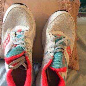 Sneakers, bright colors? Size 7